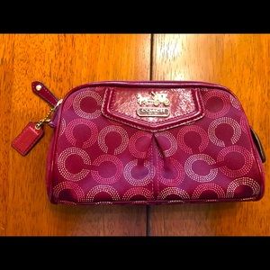 Coach Madison cosmetics bag